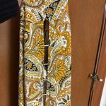 Michael Kors -  Women Shirt Top Medium Yellow Black  Open Shoulder Marigold Photo 7