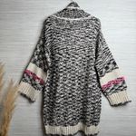 Free People sweater knit dress mini cozy oversized chunky boho warm Medium Photo 3