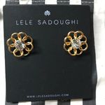 Lele Sadoughi NWOT  stud earrings Photo 1