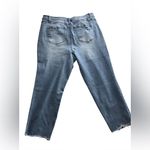 1822 Denim 1822 Lightwash crop distressed jeans 18W Photo 1