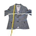 Eddie Bauer  Women’s Gray Wool-Silk Blazer – Elegant Work & Casual size 10P Photo 9
