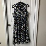 Jason Wu Abstract Print Sleeveless Belted midi Dress Colorful Summer size large Photo 6