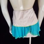 Lucky in Love White & Blue Skort (L) Blue Size L Photo 3