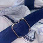 South Point Blue Geometric Tankini Criss Cross Back Adjustable Straps Top 16W Photo 6