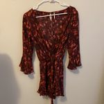 Free People  All The Right Ruffles Romper in Berry Photo 61