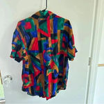 Vintage Caliche Collection Patterned Multicolored Button Photo 1