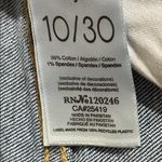 Kensie  Blue Jean The Short Shorts with Raw Edge Hem Size 10/30 Photo 6