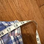 L.L. Bean purple madras plaid shift dress size 8 Green Photo 8