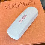 Guess Eyeglass Case Sunglass Holder Denim Clamshell Hard Shell Photo 2