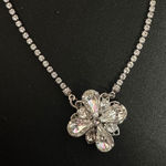 Sara Gabriel Silver Pendant Wedding Necklace Photo 0