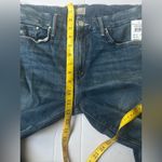 MOTHER Denim The Looker Ankle Step Fray Jeans Blue Size 28 Photo 10