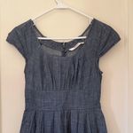 Eshakti XS/S Classic Blue Midi Dress Photo 5