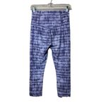 Athleta Elation Print Capri Fitted Leggings Tahiti Dusk Purple Sz S 981155 O08 # Photo 4