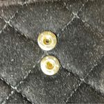 Liz Claiborne cross-body bag quilted velvet flap with snap and zipper pocket Photo 2