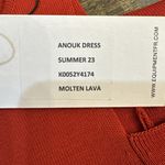 Equipment - Cold-Shoulders Knitted Midi Dress - Women - Nylon/Viscose Red Anouk Photo 8