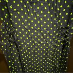Worthington  Navy and Green Polka Dot Maxi Dress Photo 2