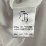 Baltic Born Katya White Ruffle Maxi Dress Chiffon Bridal Size Small Photo 6