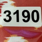 J. McLaughlin Women’s Size L Orange Coral Ikat Scroll Catalina Cloth Mia Dress Photo 8