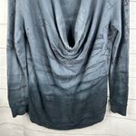 prAna Womens size Medium Deelite Pullover Sweatshirt Drape Back Blue w2deel116 Photo 5