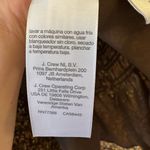 Madewell  Floral Smocked Peplum Blouse - Brown and Yellow Size Medium Photo 5