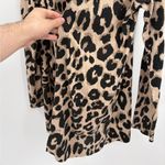 Sanctuary  Essential open front leopard Cardigan cotton nylon in Classy Cat Small Photo 5