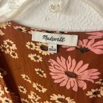 Madewell  Novel Tie-Front Top in Hillside Daisies Size Small Photo 4