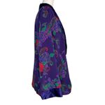 Victoria's Secret Vintage 90s Victoria's Secret Satin Jacket L Gold Label Double Breasted Blazer Photo 4