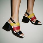 Rag and Bone Reese Block Heel Sandals in Color Multi Photo 0