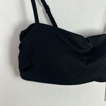 ANDIE NWT Swim The Newport Top Bikini Top Flat Black Size Large L NEW Photo 2