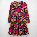 J.Crew  Floral Tiered Long Sleeve Dress Size US‎ 2 Colorful Long Sleeve Photo 13