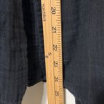 CP Shades  Cotton Gauze Button Down Shirt Size Small Black Faded Photo 7