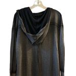 Free People  Queen of Hearts Hooded Tunic Black Long Sleeve S Photo 14