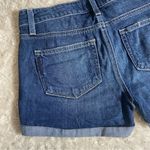 Paige Low Rise Micro Mini Cuffed Jimmy Jimmy Short Denim Medium Wash Jean Sz 25 Photo 4