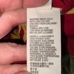 Free People  Malibu Red Palm Print Button Down‎ Romper Women's Size S Photo 8