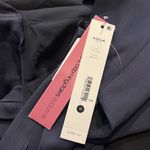 AQUA  Asymmetrical Neckline Full-Length Evening Gown in Dark Navy Size 0 NWT $368 Photo 7