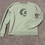 glossier boston crewneck Green Photo 2