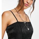 Topshop NWT Ruffle Textured Taffeta Minidress sz 8 Photo 2