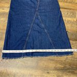 American Eagle 90's High Rise Maxi Denim Jean Skirt Womens Size 6 Blue Crossover Photo 9