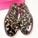 Betsey Johnson  Size 6 Rhinestone Tiger Purple Quilted Shuga Ballet Flats Leather Photo 5