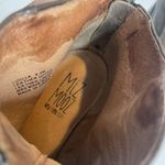 Miz Mooz  Luella Brown Leather Point Toe Heeled Booties Size 6.5 Photo 11