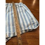 American Eagle  Outfitters Women's Striped‎ Cotton Shorts 14 Denim Summer AE Photo 6