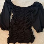 Pretty Little Thing Black Off-Shoulder Top Photo 0