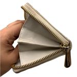 Michael Kors Signature Cream Brown Zip Around Wallet Photo 6