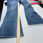 Seven7 Boot Cut Jeans Womens 12 Blue Denim Cotton Stretch Mid Rise Embellish Photo 10