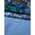 Xhilaration  Off Shoulder Ruffle Floral Green‎ Top Short Sleeve Size S Photo 8