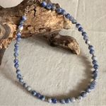 Sodalite Healing Necklace see description for healing properties Blue Photo 0