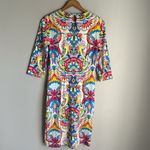 J. MCLAUGHLIN CATALYST DRESS IN MADRID PAISLEY S White Photo 3