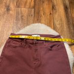 Vervet  Denim Jeans Size 30 Raw Hem Straight Brown Womens Cotton Blend Photo 3