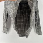 Madewell ‎ Plaid Westlake Shirt Button Front Grey Menswear Plaid Size XXS Photo 8
