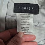 B Darlin Blue & White Gingham Checkered Cotton Mini Bubble Hem Dress Size 11/12 Photo 4